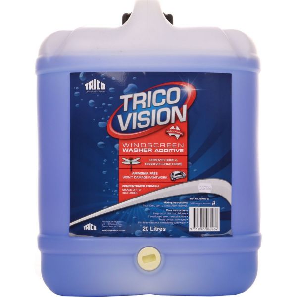 Trico Vision Windscreen Washer Additive Trade Drum 20L A90020-20